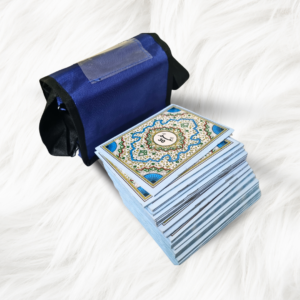 Quran 30 Para Set - Blue Color (Art Paper) with Pouch Bag