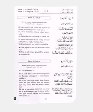 Quran 30 Para set(1 to 30) with Urdu Roman Translation