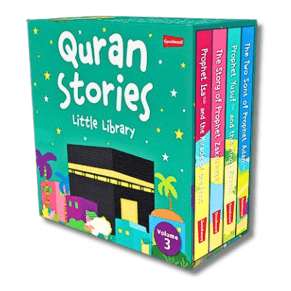 QURAN STORIES - LITTLE LIBRARY - VOL.3 (4 BOARD BOOKS SET)