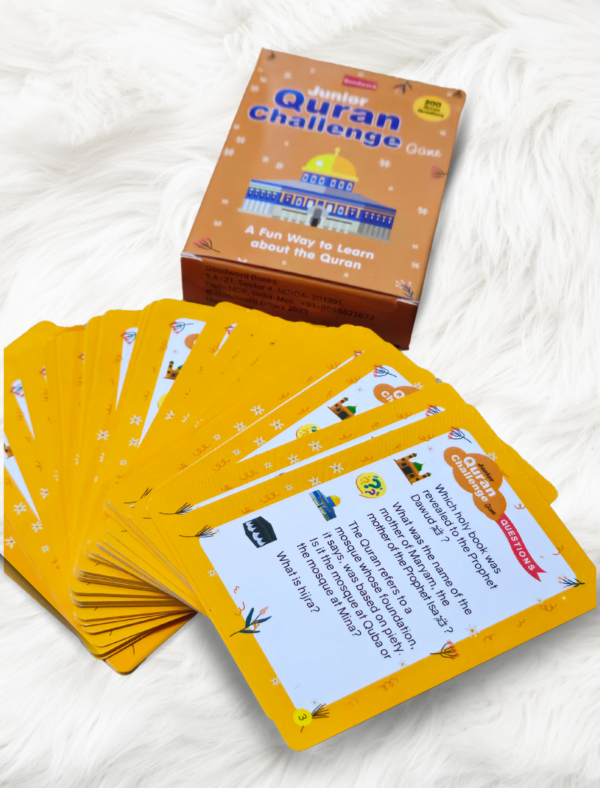 Junior Quran Challenge, Salat & Quran Knowledge Game (Quiz cards) - Image 3