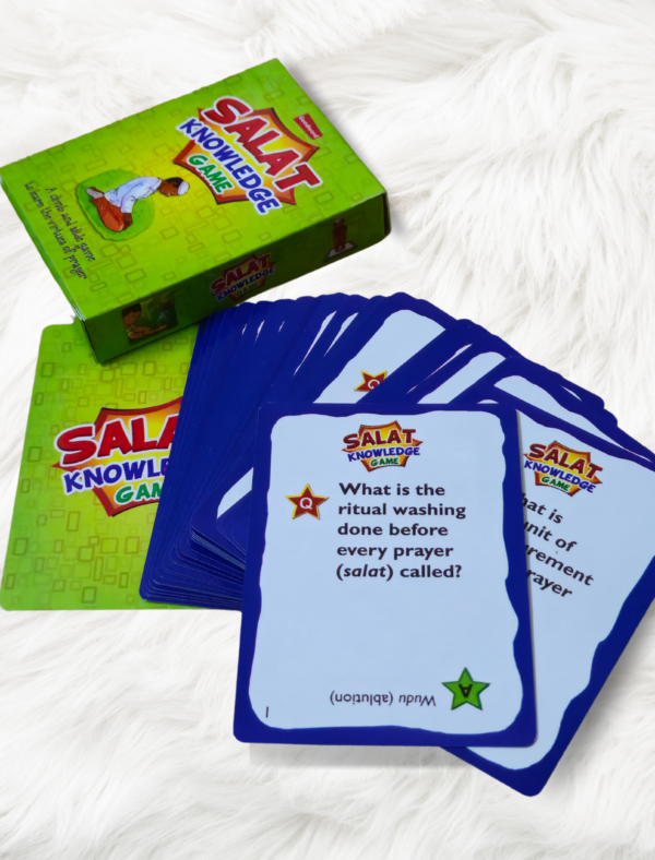 Junior Quran Challenge, Salat & Quran Knowledge Game (Quiz cards) - Image 5