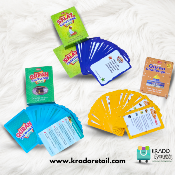 Junior Quran Challenge, Salat & Quran Knowledge Game (Quiz cards) - Image 2