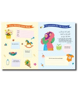 Muslim Baby Book - Keep a record of your baby's special moments